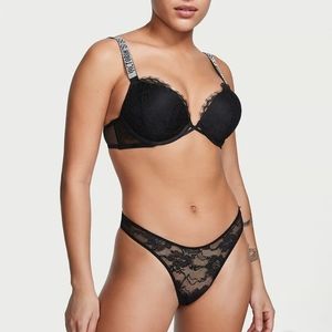 Victoria's Secret Shine Strap Thong Panty